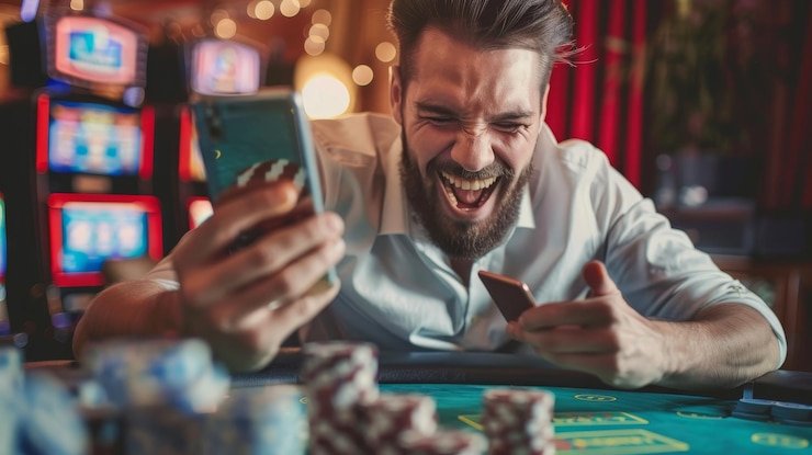 Antarmuka permainan Lucky Neko di aplikasi mobile sultan koin99 dengan simbol kucing beruntung